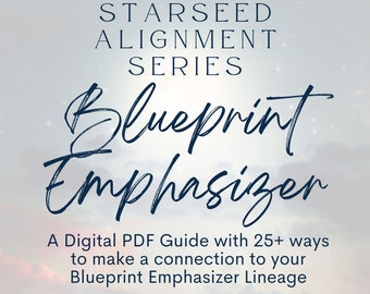 Blueprint Emphasizer Starseed Alignment Guide - Cosmic DNA Activation (Digital Guide)