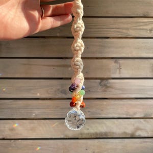 Suncatcher - Window Prism - Rainbow Maker, Dopamine Decor, Crystal Prism Sun Catcher, Light Catcher, Hanging Crystal Suncatcher