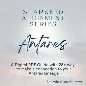 Antares Starseed Alignment Guide Starseed Connection Digital Guide Cosmic DNA Starseed DNA Starseed Reading image 1