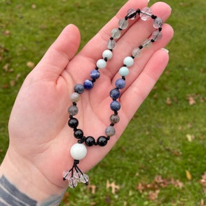 Connected & Protected Pocket Mala - Intentional Jewelry - Meditation Tool - Meditation Mala - Prayer Beads - Travel Mala - Hand Mala