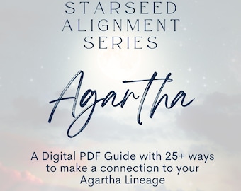Agartha Starseed Alignment Guide - Starseed Connection - Digital Guide - Cosmic DNA - Starseed DNA - Starseed Reading