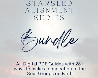 Starseed Alignment Series Bundle - Starseed Connection - Digital Guide - Cosmic DNA - Starseed DNA - Starseed Reading