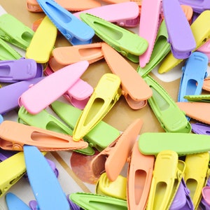20Pcs Mixed Color Hair Clips,Alligator Hair Clips with Teeth, Girl hair accessories,hair Barrettes , Hair clip, hair clips.45mm Lenght