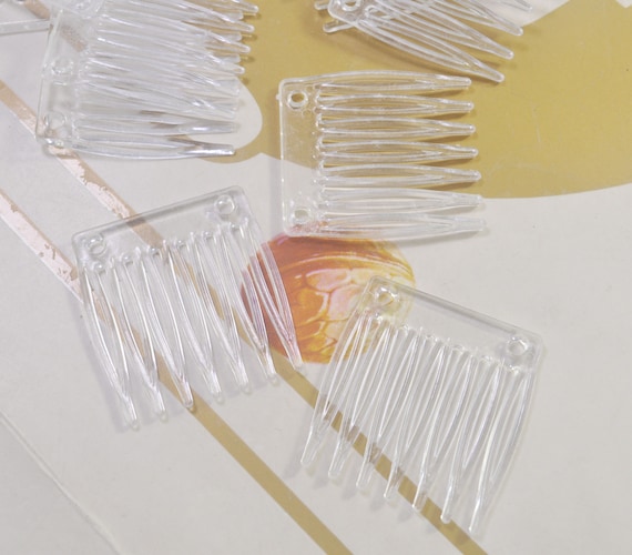50pcs 7teeth Combssmall Clear Plastic Side Hair Combs - Etsy 50pcs 7teeth Combssmall Clear Plastic Side Hair Combs - Etsy