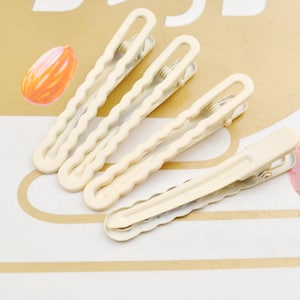 20Pcs/50Pcs/100Pcs Beige Hair Clips,Alligator Clips, Girl hair accessories,hair Barrettes , Hair clip, hair clips.60mm Lenght
