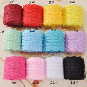 Lace Trim,4.5Yards 1.73&quot; Wide Pretty Lace,Lace Ribbon,Lace,Lace by the Yard,Skirt Stitching,Sewing Lace,Clothing Accessories,Wholesale Lace