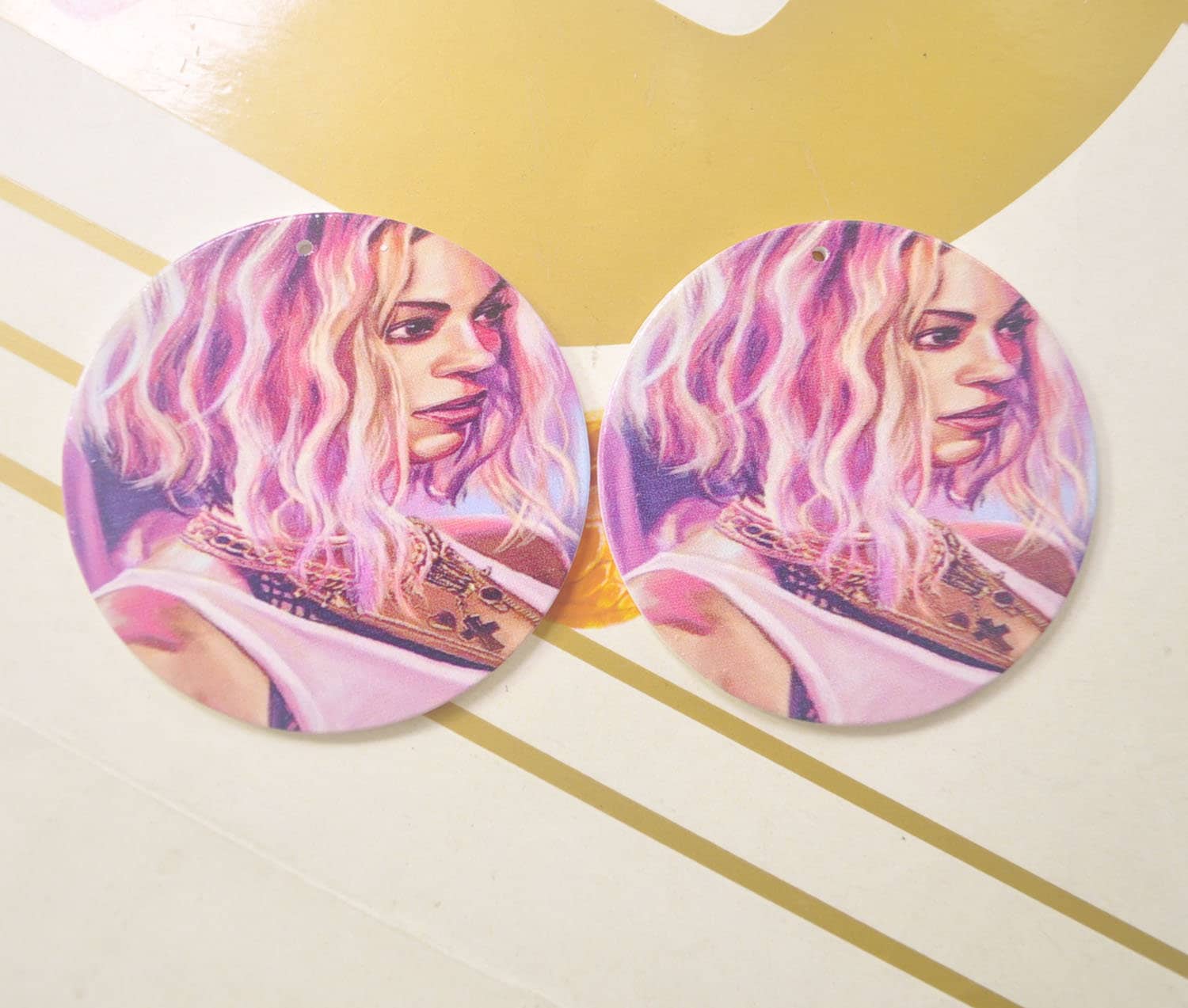 10Pcs DIY wood earring drop Queen earringgirl Jewelry Etsy