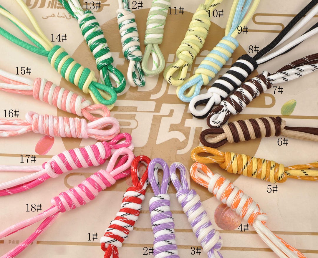 Purse Rope Bundle 1-100pcs,two-tone Rope Purese Charm,bag Keychain Accessories,rope Bag ...