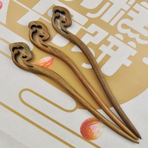 Sandalwood Hair Stick - Etsy