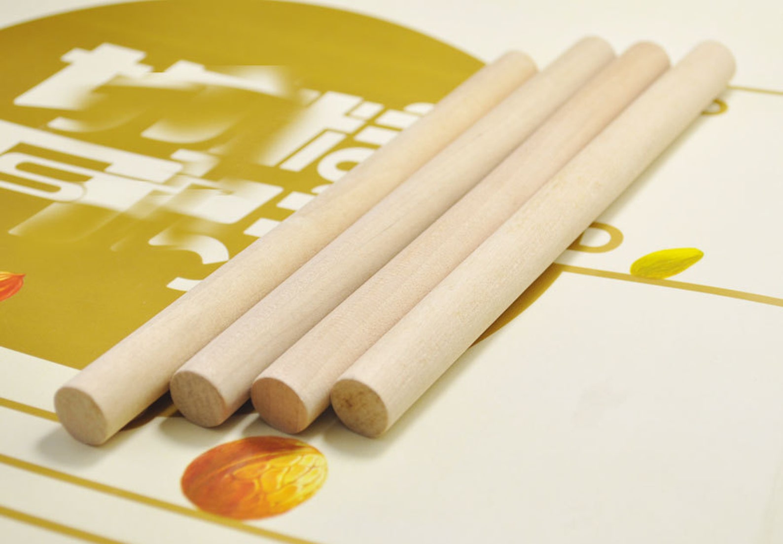 18cm Long Wood Stick5pcs Unfinished Natural Wooden Stick Etsy