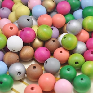 wholesale 100pcs mixed color Round Wood Beads,20mm round wooden bead,necklace bead.bracelet bead,wood craft,space wood beads,wholesale beads