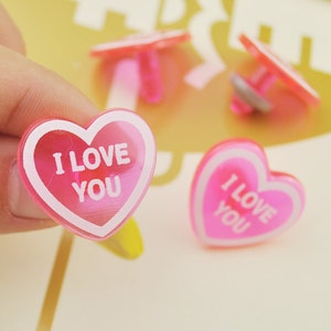 24x26mm Red Safety Eye Heart Plastic Noses Toy heart for Stuffed animals Cat toys amigurumi - 5pcs