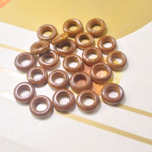 wholesale 50pcs Round wood Rings -12mm Brown Small Wooden Ring natural unfinished Wood Ring ,Mini wood ring pendant.