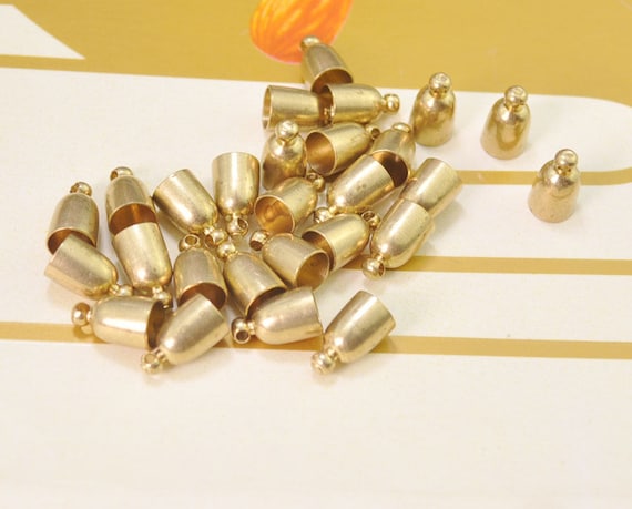 Jewelry end deals caps with clasp