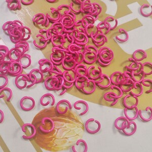 Roseo Color Jump Ring, 50g(about 250Pieces) Iron Jump Rings,8mm Diameter,Jump Rings Findings