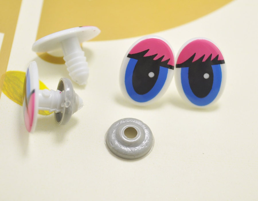 10Pairs Toy Eyes Cartoon Eyes Safety Eyes Animal Eyes Craft Etsy