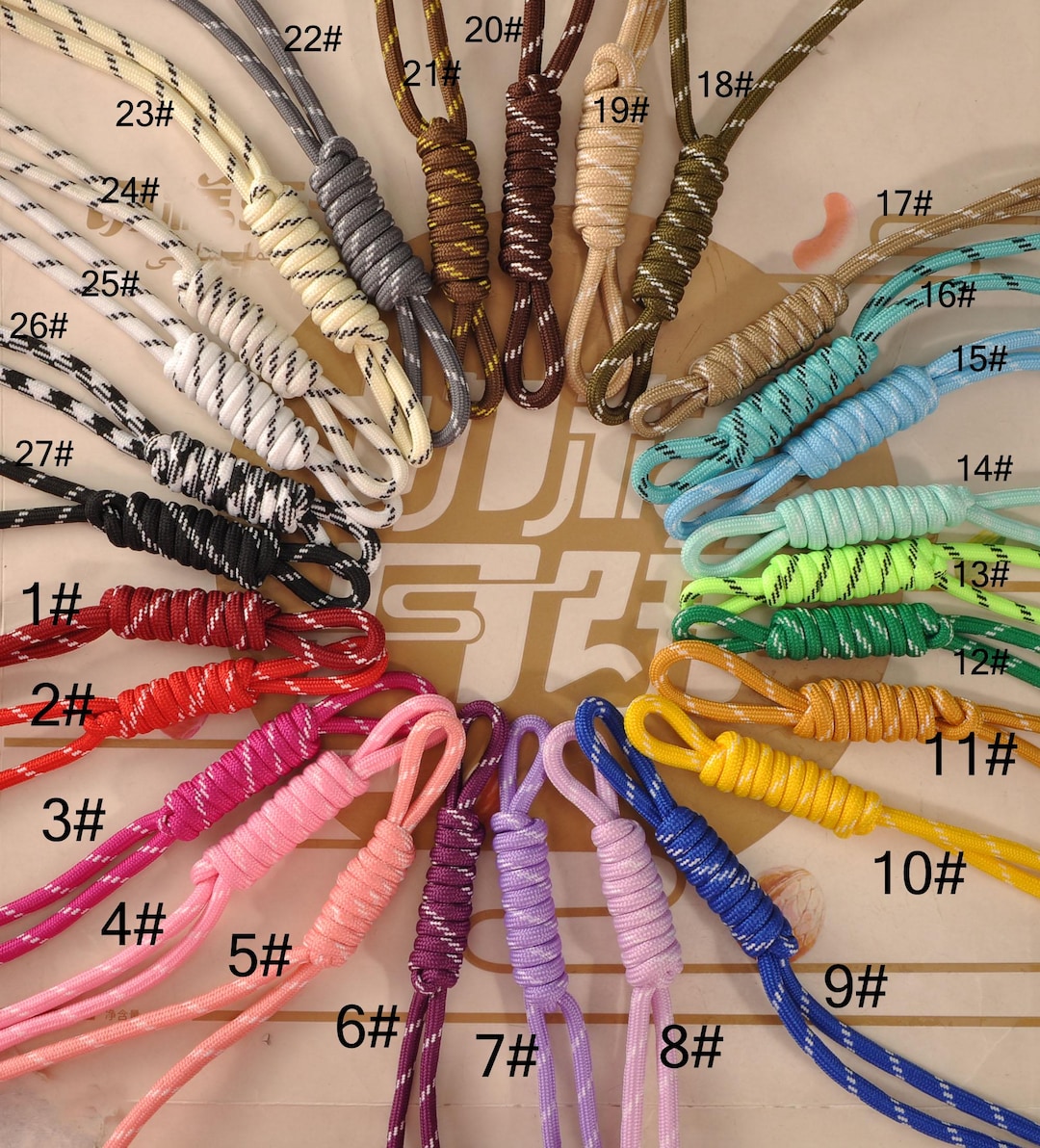 1-100pc,27 Colors,rope Purese Charm,bag Keychain Accessories，rope Bag ...
