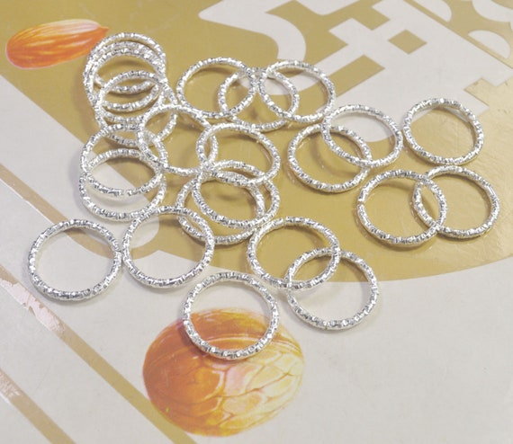 Textured cheap jump rings