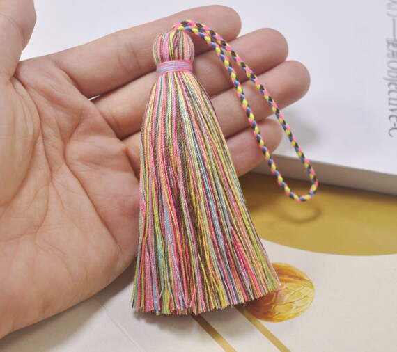 Nastro Jacquard Con Nappe E Pompon 0,9 M – Multicolore 60 Mm Per Cucito Fai Da Te