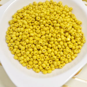 200pcs Yellow Round wood beads,natural wood beads,necklace beads, bracelet beads,diy beads,Small wooden beads finding bead supplies 4x5mm