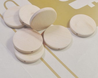 30 Anelli In Legno Naturale Da 70 Mm – Cerchi Lisci Non Finiti Per Macramè, Gioielli Fai Da Te E Artigianato