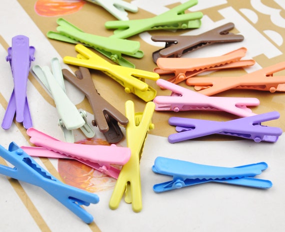 20pcs Mixed Hair Clips,x Shape Alligator Hair Clips With Teeth
