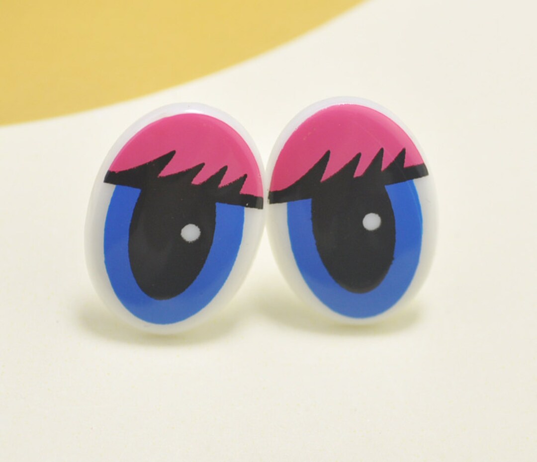 10pairs Toy Eyes Cartoon Eyes Safety Eyes Animal Eyes Craft Eyes Crochet Doll Eyes Plastic Eyes