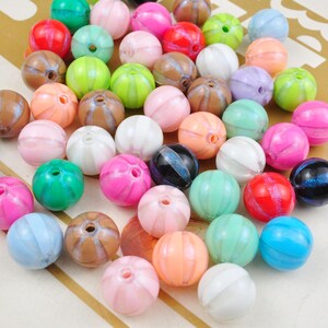 Acrylkralen circusgroep, glitterstreep kauwgomballen kauwgomkralen, 15 mm, bedelkralen voor sleutelhanger, losse kralen voor sieraden maken DIY-bevindingen