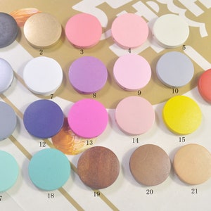 100 pcs Mixed Color Flat Round Wood Bead,Painted Wood Circles Wooden discs, wood disk ,Unfinished Wooden Beads for jewellry,25x5mm