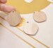 12Pieces,DIY Unfinished Laser Cut Wood Pendant,Natural Wood Earrings Blanks,Wooden Beads Jewelry,Wood Shapes,wood Drop Shape,34x31mm 