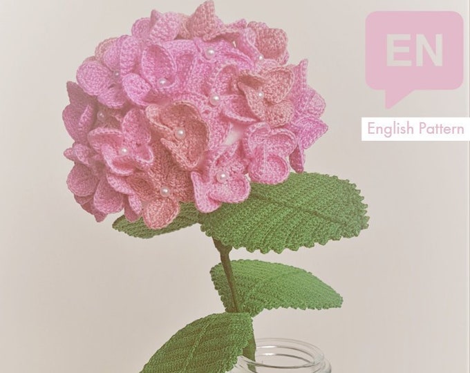 Hydrangea Crochet Pattern Etsy