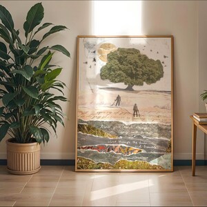 Impression d'oeuvres d'art de détectives, impression de détectives de métaux, Lance et Andy, format A2 + A3, impression d'oeuvre d'art de paysage collée, art mural de détectives image 8