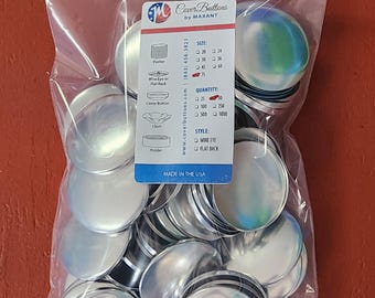 Size #75 CoverButtons, 50 pack