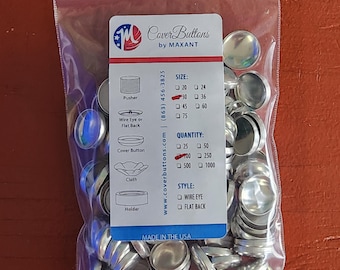 Size #30 CoverButtons, 100 pack