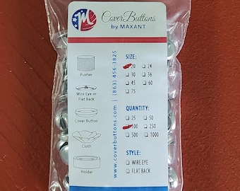 Size #20 CoverButtons, 100 pack