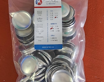 Size #60 CoverButtons, 100 pack