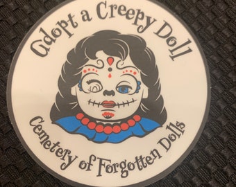 Creepy Sticker