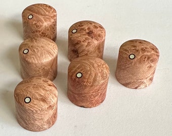 Maple Burl Guitar Knobs: PRICE/KNOB