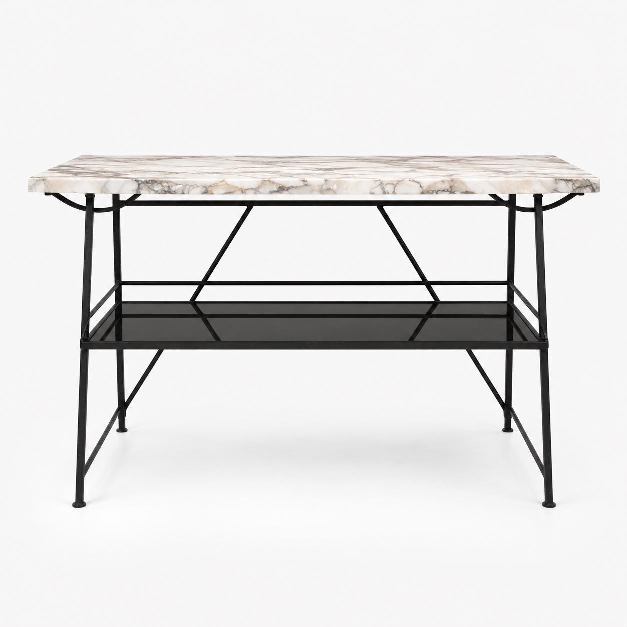Vintage wrought iron glass top table - Etsy 日本