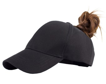 Ponytail Hat - Etsy