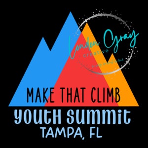 Youth Summit Inspired Cheer PNG digital file | Cheer Championship | Cheer Comp Image