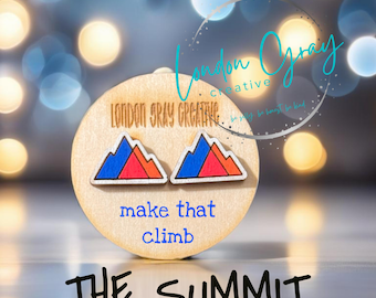 The Summit, Youth & D2 Championship Cheer Earrings, Cheerleader Gifts, Team Gift, Cheer Squad, Spirit Jewelry