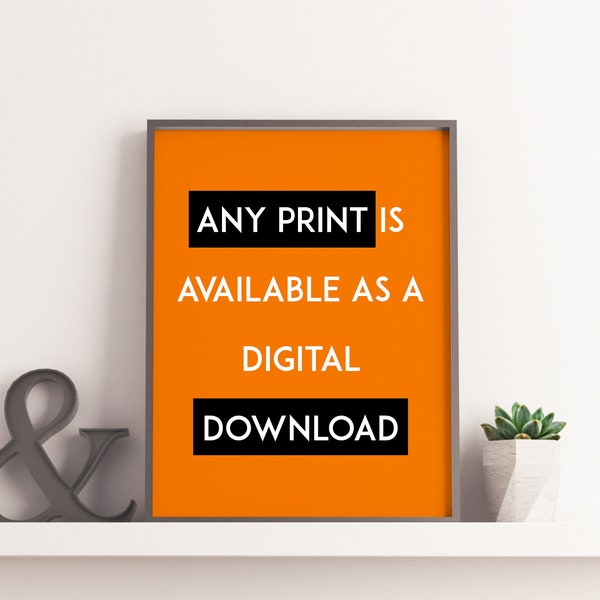 Printable Art Etsy UK