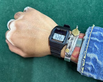 VERY RARE Vintage 1980s Casio W-600 Solar Diver Watch, Made in