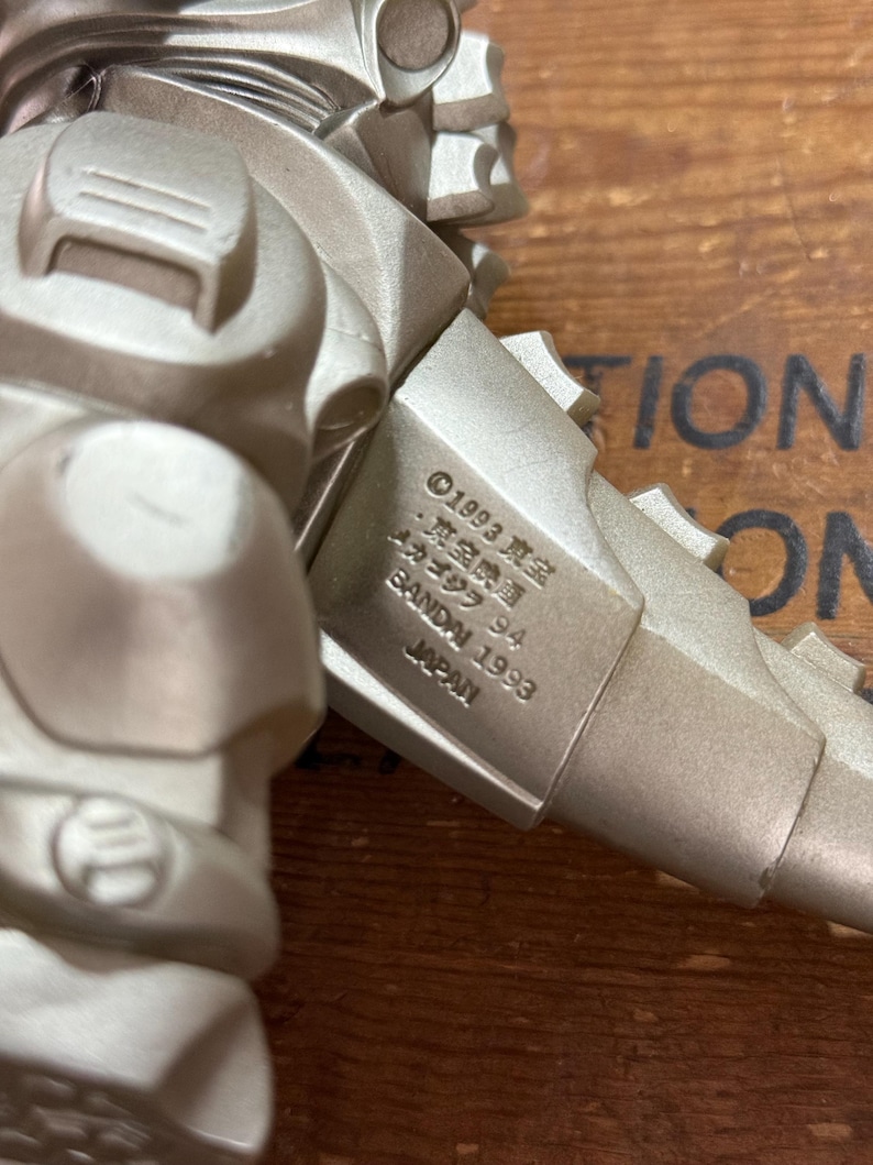 Vintage Bandai 1993 Mechagodzilla Heisei Godzilla Figur 9” Japan Toho bild 7