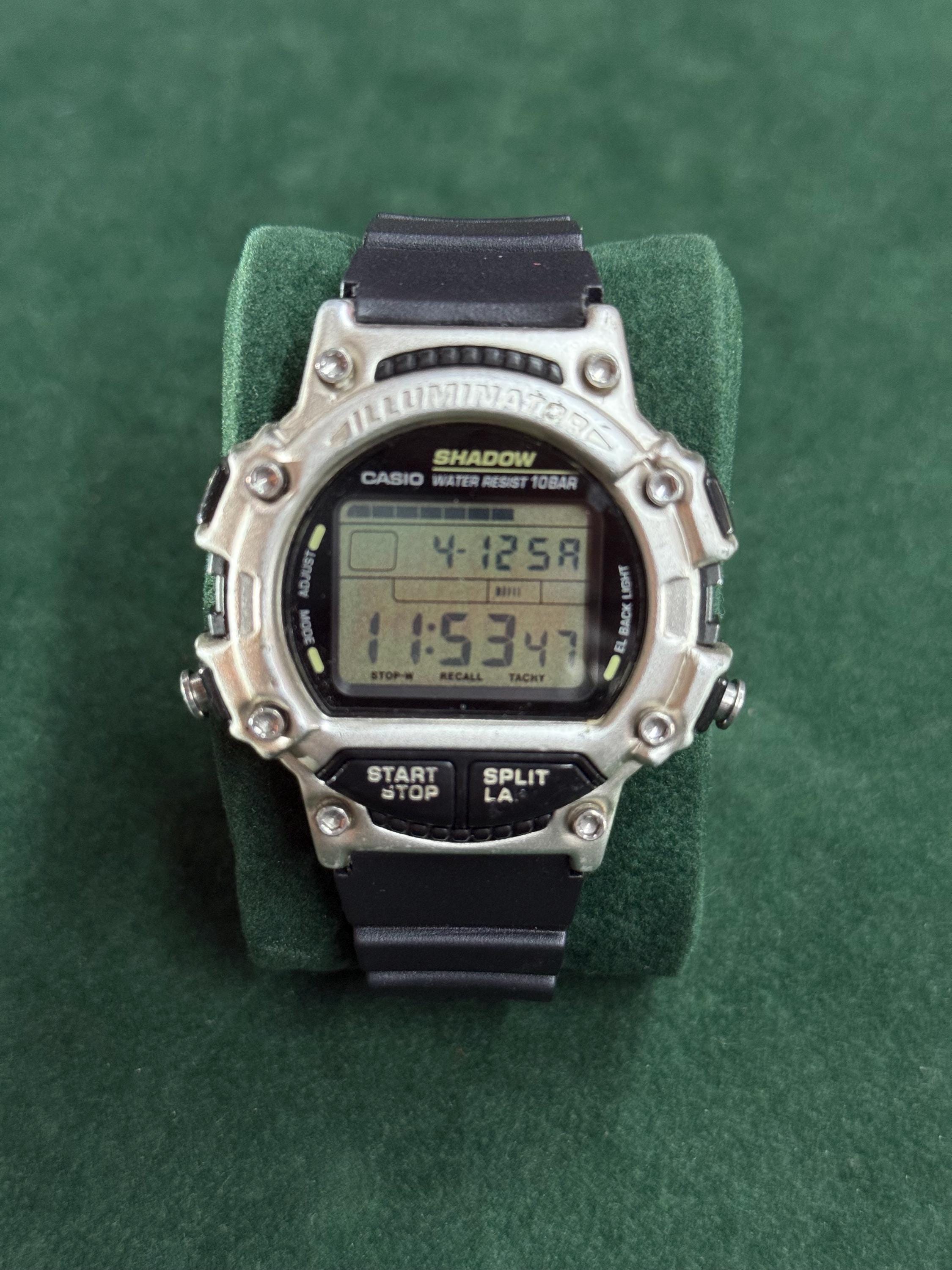 Vintage Casio Shadow SHW-103 Digital Watch Rare - Etsy