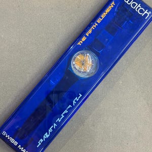 Vintage Swatch AG 1996 “The Fifth Element” Movie Wristwatch NOS