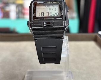 カシオ データバンク DBA-80 ヴィンテージウォッチ 1980年代 / 電話
