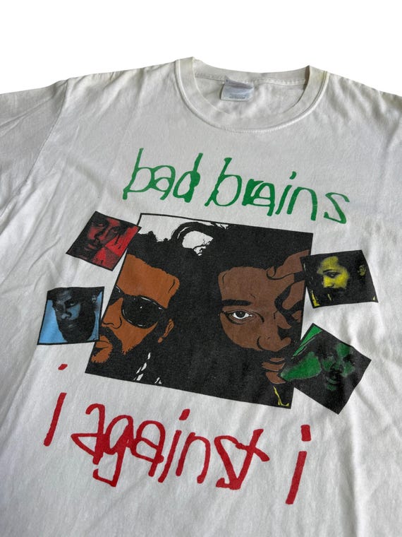 Vintage Bad Brains Band I Against I Hardcore Punk Tshirt - Etsy