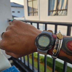 Vintage Casio ABX-51 Dual Lcd Very Rare